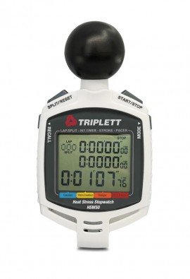 Triplett HSW50-NIST Combination Heat Stress Stopwatch, 32 to 122°F-