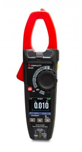 Triplett PQC300 Single Phase True RMS Power Quality Clamp Meter, 1000 A-