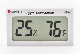TRIPLETT RHT12-NIST Hygro-Thermometer,-