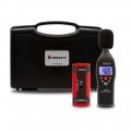 Triplett SLM400-KIT Sound Level Meter and Calibrator Kit, 35 to 130 dB-