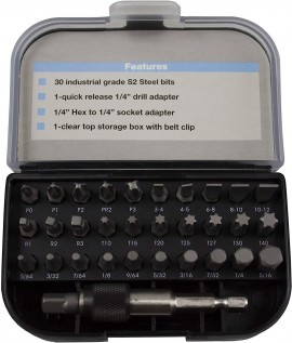 Triplett TBK-001 Industrial Professional Grade Bit Kit-
