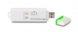 Triplett TMDL20 Single-Use USB Dry Ice Temperature Data Logger, -112&amp;deg;F/-80&amp;deg;C-