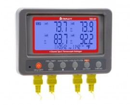 Triplett TMDL400 Wall-Mount Thermocouple Data Logger (SD), 4 channels, type K-
