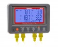 Triplett TMDL400 Wall-Mount Thermocouple Data Logger (SD), 4 channels, type K-