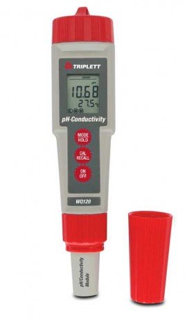 Triplett WQ120 PH/TDS/Conductivity/Salinity Pen-