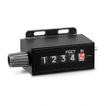 Trumeter 22 Series Rotary Counter with five digits and top-coming, feet and inch, right-hand-