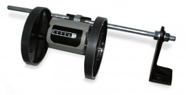 Trumeter 2701-13MFYG Twin-Wheel Mechanical Length Measuring Unit, Yards, Top-Going-