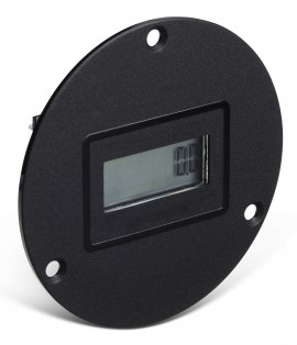 Trumeter 3410-1000 AC/DC Hour Meter with LCD, 3-Hole, Non-Reset-