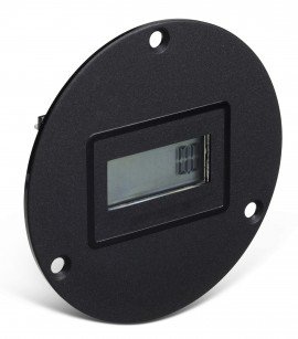 Trumeter 3410-1010 AC/DC Hour Meter with LCD, 3-Hole, Remote Reset-