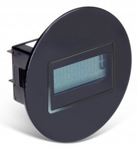 Trumeter 3410-3010 AC/DC Electronic Timer with &amp;frac14;&amp;quot; spade terminals remote-reset, 10 to 300 V DC/20 to 300 V AC, round SAE case-