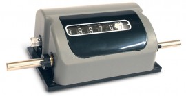 Trumeter 3602 TG Series Mechanical Totalizing Counter, yards, 2:1-
