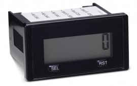 Trumeter 6300-0500-0000 Dual-Range Electronic LCD Counter with Front-Panel Reset, Dry Contact, 40/150 Hz-