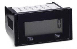 Trumeter 6300-0500-0000 Dual-Range Electronic LCD Counter with Front-Panel Reset, Dry Contact, 40/150 Hz-