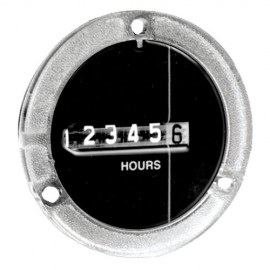 Trumeter 710-0024 Electromechanical Hour Meter with Terminal Block, 24 VAC, 60 Hz-