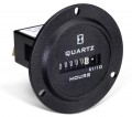 Trumeter 732-0001 Totally-Sealed DC Hour Meter, 10 to 80 VDC, 3-Hole Round-