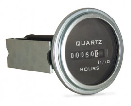 Trumeter 732-0014 Totally-Sealed DC Hour Meter, 10 to 80 VDC, Cup Bracket-