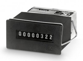 Trumeter B1810/24VDC/25CPS B Series DIN Totalizing Counter, 24 VDC, 25 CPS-