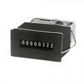 Trumeter B Series Non-Reset Totalizing Counter, 12 V DC, 25 CPS, 8 digit, spring clip-