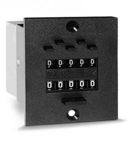 Trumeter BVA1511/24VDC/25CPS 5-Digit Electromechanical Preset Counter, 24 VDC, 25 CPS-