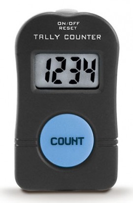 Trumeter E2M-1804 Electronic LCD Tally Counter, Add Only-