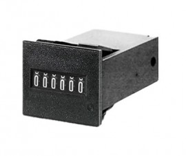 Trumeter E660 Series Non-Reset Totalizing Counter, 12 V DC, 10 CPS, panel mount-