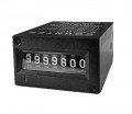 Trumeter E760 Series Non-Reset Totalizing Counter, 12 V DC, 25 CPS, rear mount with terminal pins-