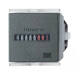 Trumeter H57 Series Hour Meter, 110 V AC, 60 Hz, panel mount-