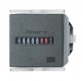 Trumeter H57 Series Hour Meter, 220 V AC, 60 Hz, panel mount-