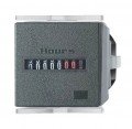 Trumeter H57 Series Hour Meter, 220 V AC, 60 Hz, panel mount-