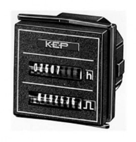 Trumeter HC7712-24DCSC Combination Hour Meter and Totalizer, 12 to 24 VDC-