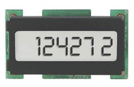 Trumeter K198 LCD Hour Meter Module, 8 to 28 VDC-