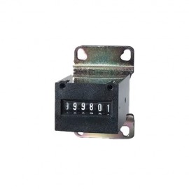 Trumeter KE 610 Series Non-Reset Totalizing Counter, 240 V AC, 10 CPS, front and base mount-
