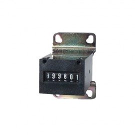 Trumeter KE 610 Series Non-Reset Totalizing Counter, 48 V DC, 10 CPS, front and base mount-