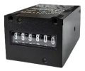 Trumeter KE 610 Series Non-Reset Totalizing Counter, 4.5 to 6 V DC, 10 CPS, front mount with inserts-