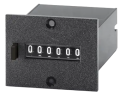 Trumeter MK Series 6-Digit Totalizing Counter, 110 V DC, 25 CPS, non-reset, screw panel mount,-