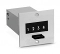 Trumeter P2-4904 49 Series Electromechanical Counter, 115 VAC, Panel Mount-