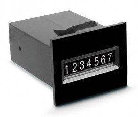 Trumeter P9-4017 Non-Reset Electromechanical Counter, 12 VDC, PCB-Mounting-