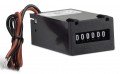 Trumeter R9-4916A Front Mount 6-Digit Electromechanical Counter with 11&amp;quot; wire leads, 12 V DC, non-reset-