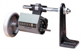 Trumeter 2401 Series Top Going Single Wheel Measuring Counter, meters, &amp;frac13; meter wheel-
