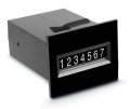 Trumeter SR9-4017 7-Digit Electromechanical Counter, 12 VDC-