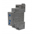 Trumeter TS Series Timer Switch Relay, 12 to 240 V AC/DC, multi function, 2 C/O, DIN rail-