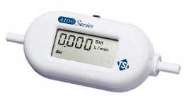 TSI/Alnor 41433 Flow Meter (Air, O&lt;sub&gt;2&lt;/sub&gt;, N&lt;sub&gt;2&lt;/sub&gt;, N&lt;sub&gt;2&lt;/sub&gt;O) with LCD, 0.01-20 Std L/min-