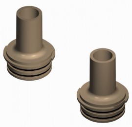 TSI/Alnor 5300-05IN Tube End Adapter for 5300 flowmeters, 0.5&amp;quot;-