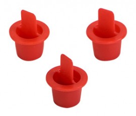 TSI 634650002 Duct Plug, 1000 Pieces, 9.5 mm Diameter-