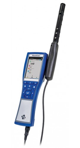TSI VelociCalc 9600 Multi-Function Ventilation Meter with IAQ probe, CO&lt;sub&gt;2&lt;/sub&gt;/RH/&amp;deg;F-