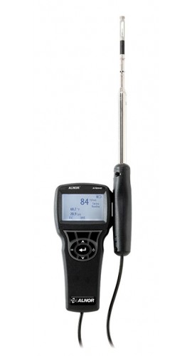 TSI AVM440-A-AC Velometer Thermal Anemometer, velocity/temperature/flow/humidity, articulated-