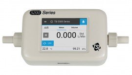 TSI/Alnor 5200-7 Gas Mass Flowmeter with kit, CO&lt;sub&gt;2&lt;/sub&gt;, 0 to &amp;plusmn;30 Std L/min-
