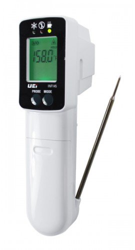 UEi INF145 NSF Infrared Thermometer with temperature probe-