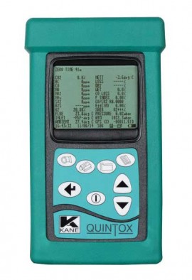 UEi K9206C2 Industrial Combustion Analyzer with NO and NO2 Sensors, 0 to 25% O2, 2,000 ppm CO-
