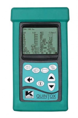 UEi K9206C5 Industrial Combustion Analyzer with High-Concentration CO Sensor, 0 to 25% O2, 2,000 ppm CO-